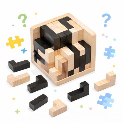 The Geometric Mind: A Premium Wooden Odyssey in Logic and Focus