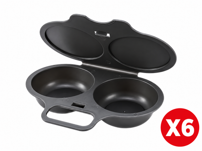 🍳 Make Breakfast Easier — Microwave Egg Poacher Makes 2 Eggs In 30 Seconds