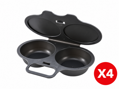 🍳 Make Breakfast Easier — Microwave Egg Poacher Makes 2 Eggs In 30 Seconds