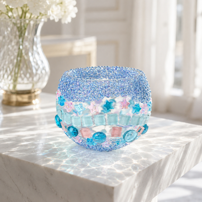 Create-Your-Own Mosaic Glass Lantern Kit