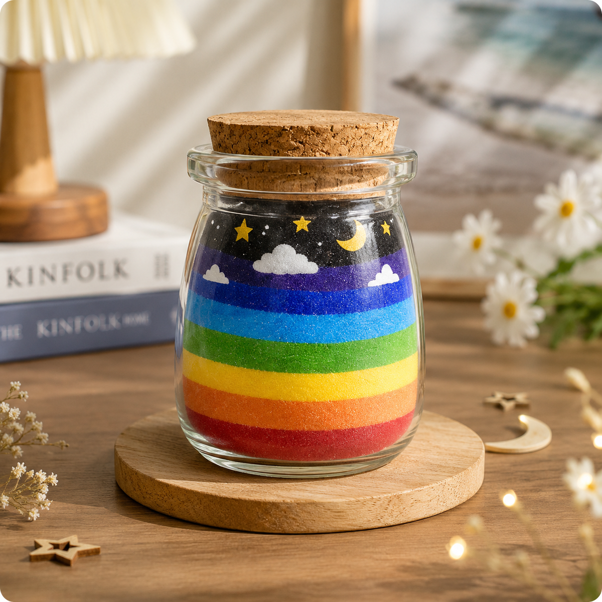 Layered Sand Art Jar Kit