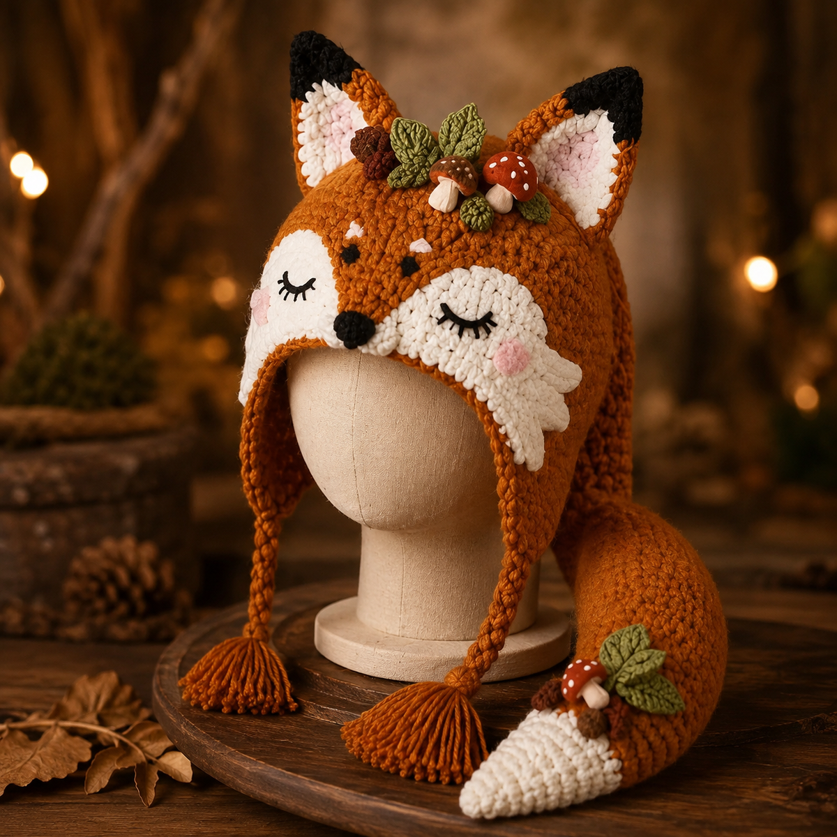 Enchanted Creature Crochet Hood Kit