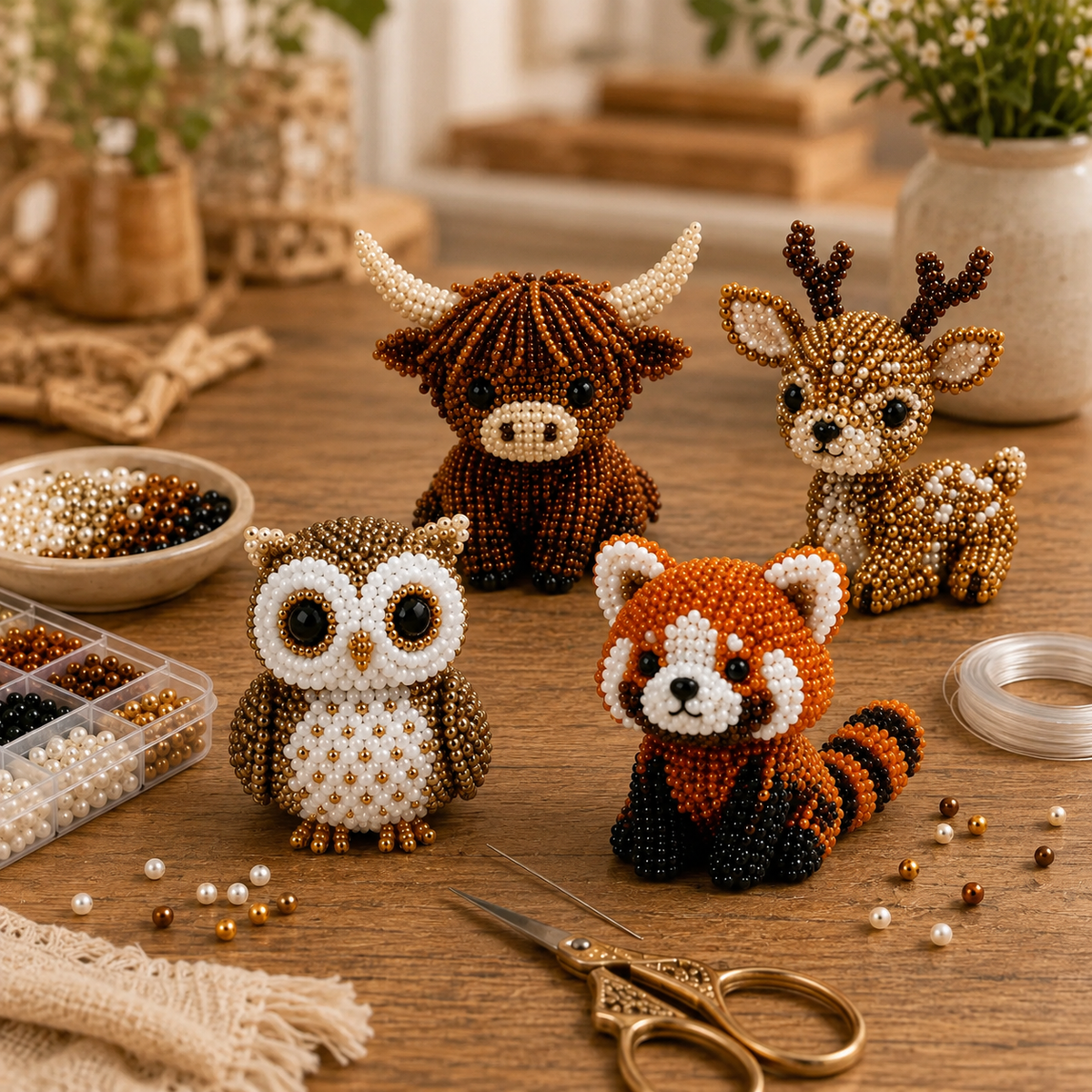 Tiny Bead Creatures DIY Kit