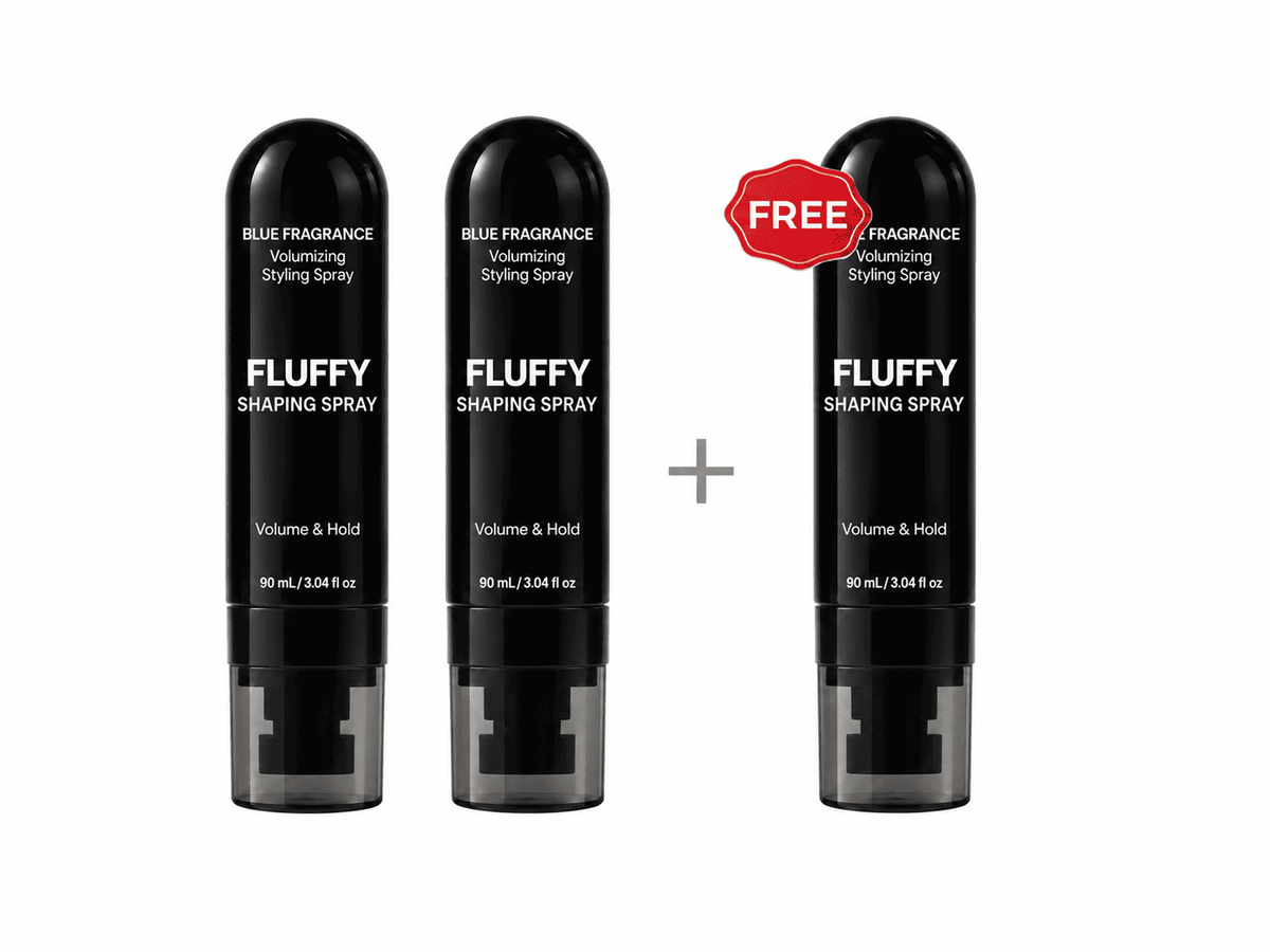 ✨Fluffy Hair Shaping Spray, Long Lasting Peach Scent Volumizing Hair Mist for All-Day Hold