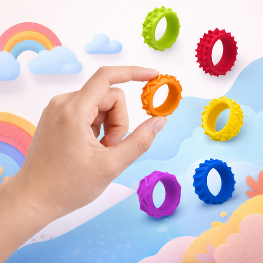 Spiky Acupressure Fidgets | Silent Anxiety Relief for Kids & Adults