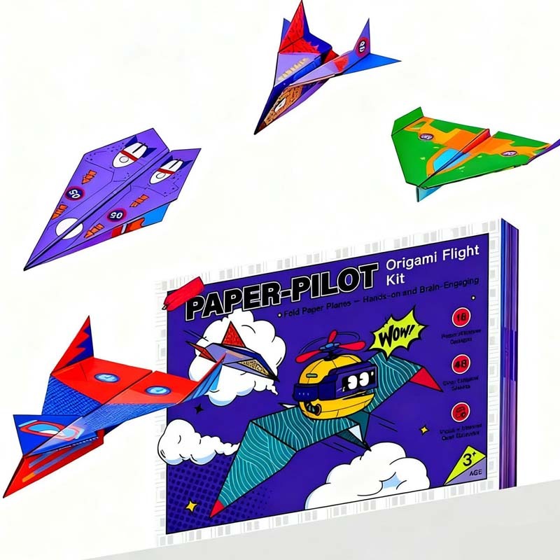 Creative DIY Paper Airplane Kit For Kids