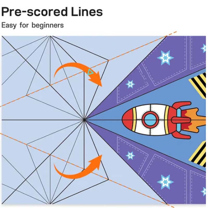 Creative DIY Paper Airplane Kit For Kids